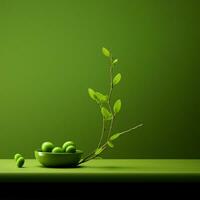 pea green Minimalist wallpaper photo