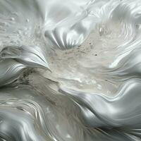 silver color splash photo