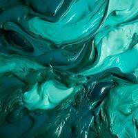 teal color splash photo