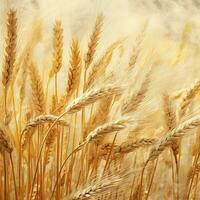 wheat color color splash photo