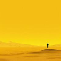 yellow Minimalist wallpaper photo