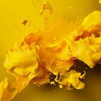 yellow color splash photo