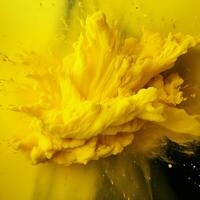 yellow color splash photo