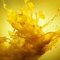 yellow color splash photo