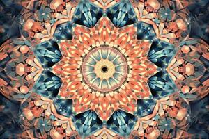 A classic kaleidoscope photo