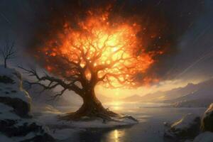 A magnificent source of warmth and energy photo