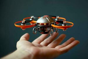 A mini drone for aerial exploration photo