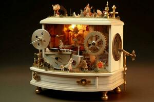 A wind-up music box with a sweet melody photo