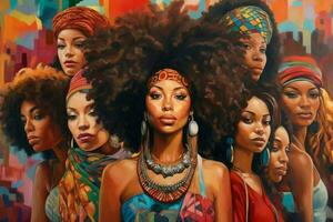 An affirmation of African American culture photo