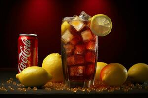 Coca-Cola with Lemon photo