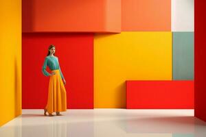 Color blocking for a bold and modern twist photo