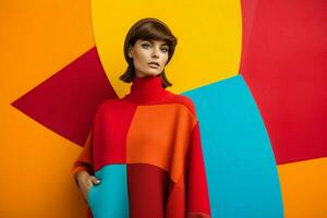 Color blocking for a bold and modern twist photo