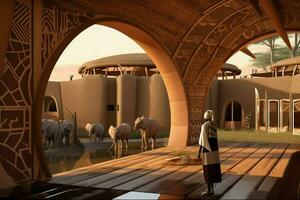 Designs inspired by African architecture photo