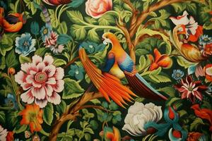 Exquisite detailing in each element of the pattern photo