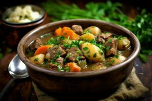 Irish stew image hd photo