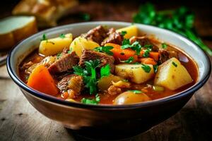 Irish stew image hd photo