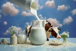 Milk image hd photo