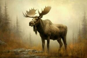 A Moose wallpaper photo