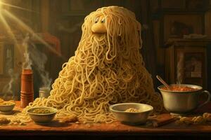 Noodles image hd photo