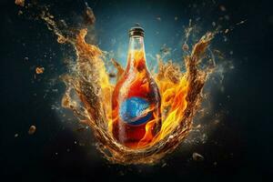 pepsi fuego imagen hd foto