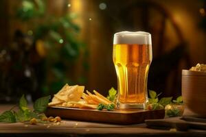 fotorrealista producto Disparo comida fotografía cerveza foto