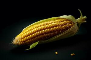 Photorealistic Product shot Food photography corn photo