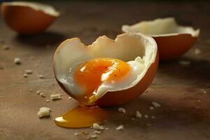 fotorrealista producto Disparo comida fotografía huevos foto
