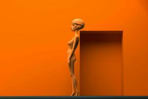 Slim Orange image hd photo