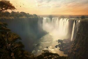 The beauty of Victoria Falls photo