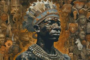 The depth of African history and cultures photo