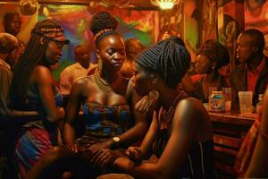 The energy and vibrancy of African nightlife photo