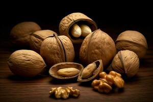 A Walnuts background photo