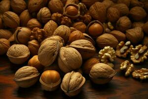 A Walnuts background photo