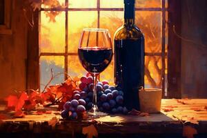 A Wine background photo