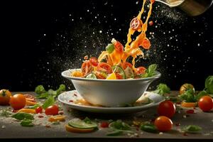 a fast shutter speed food photography create a dyna photo