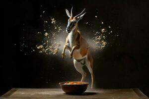 a fast shutter speed food photography create a dyna photo