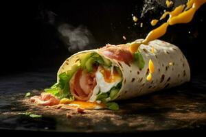 a fast shutter speed food photography create a dyna photo