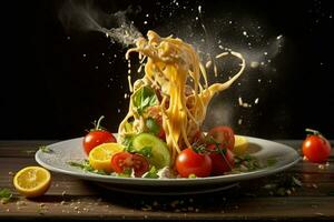 a fast shutter speed food photography create a dyna photo