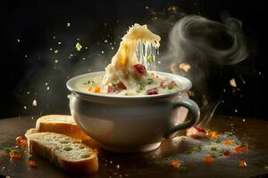 a fast shutter speed food photography create a dyna photo