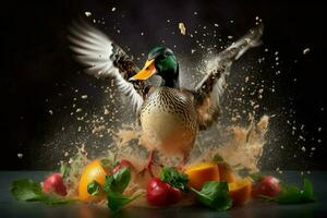 a fast shutter speed food photography create a dyna photo