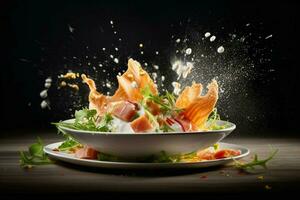 a fast shutter speed food photography create a dyna photo