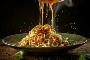 a fast shutter speed food photography create a dyna photo