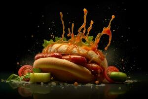 a fast shutter speed food photography create a dyna photo