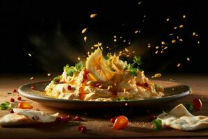 a fast shutter speed food photography create a dyna photo