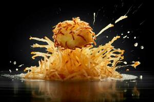 a fast shutter speed food photography create a dyna photo