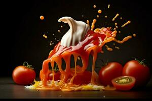 a fast shutter speed food photography create a dyna photo