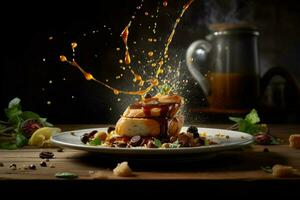 a fast shutter speed food photography create a dyna photo