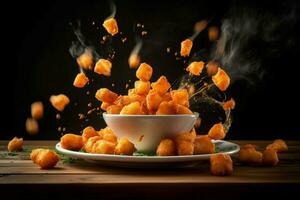 a fast shutter speed food photography create a dyna photo