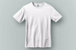 a plain tshirt mockup for designing and printing photo