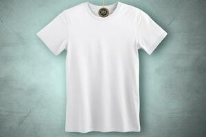 a plain tshirt mockup for designing and printing photo